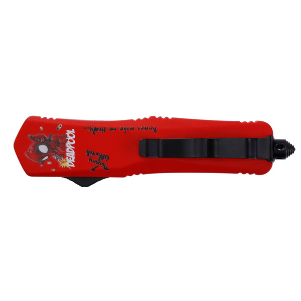 OTF Knife With Serrated Blade OTF Knife With Serrated Blade