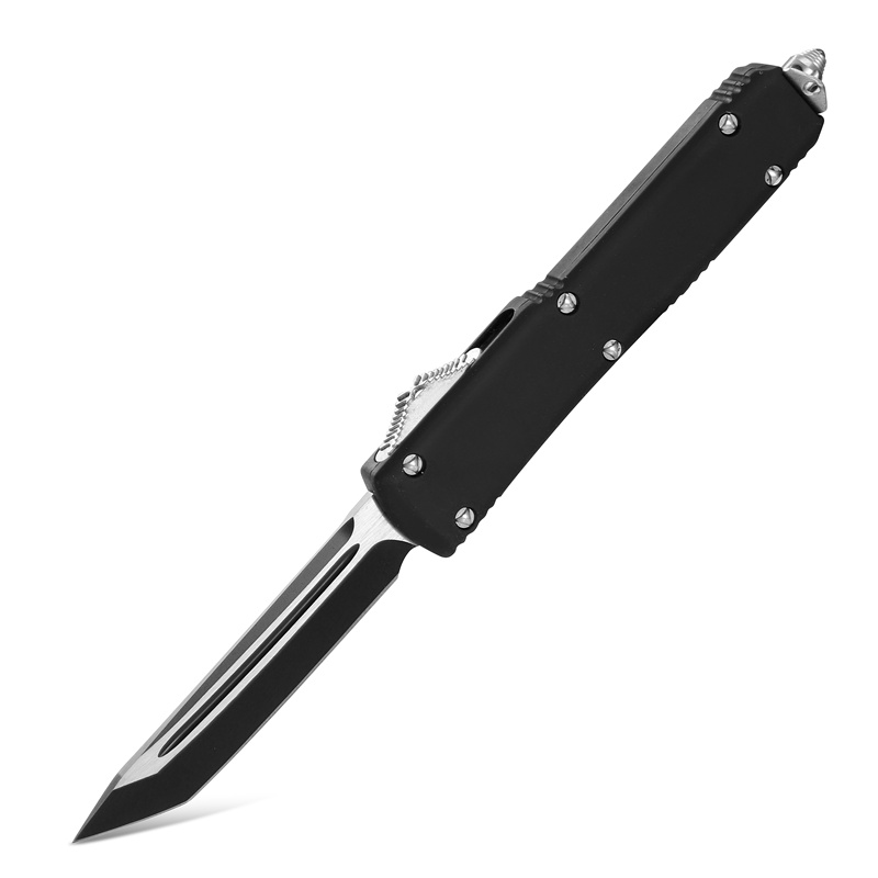 Micro Tech Ultratech OTF Automatic Knife Black Tanto
