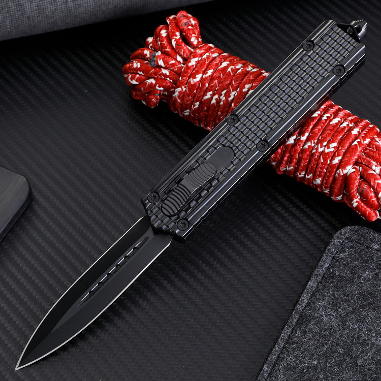 Stealth Black OTF Knife