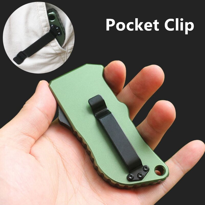Aluminum & Sandpaper Handle OTF Box Cutter
