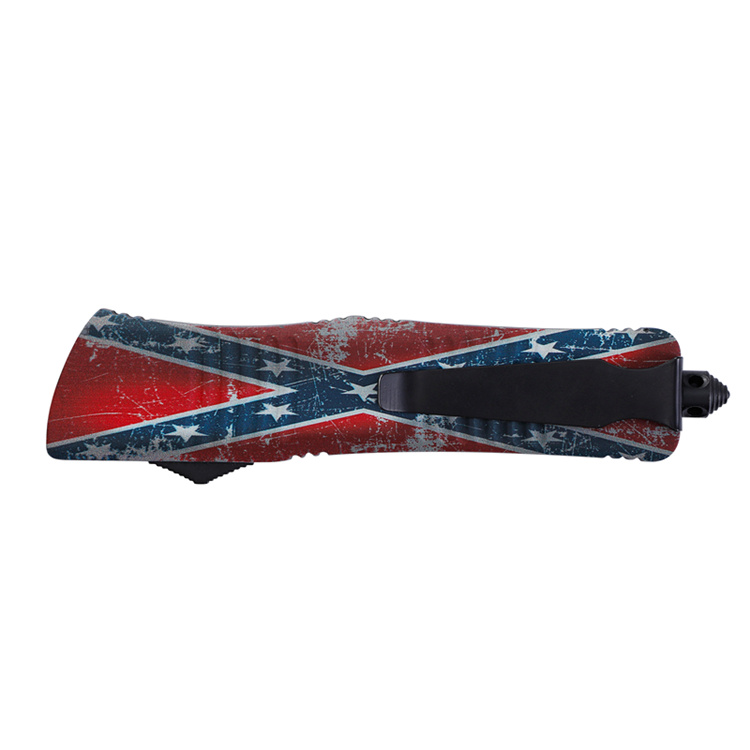 Stars And Bars Dual Action OTF Knife
