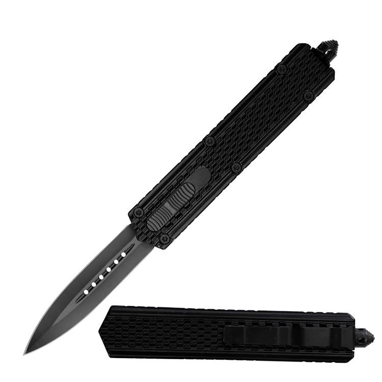 Stealth Black OTF Knife