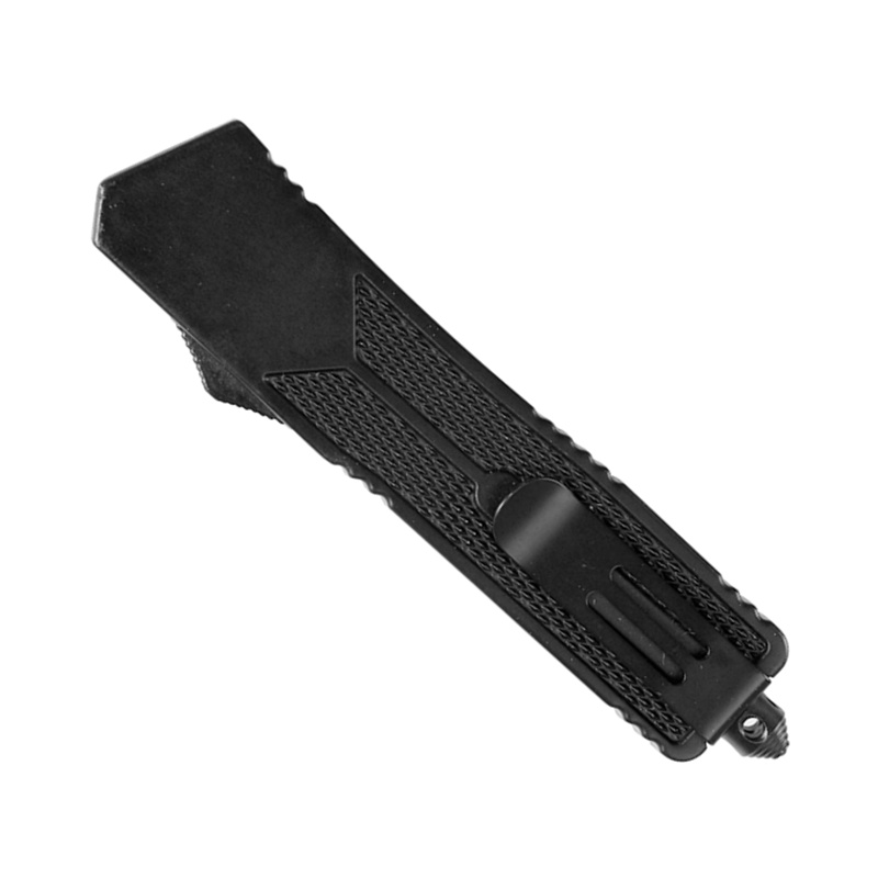 Black Tactical Carbon FIber OTF Knife 