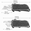Aluminum & Sandpaper Handle OTF Box Cutter