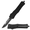 Delta Force Black Phantom D/A OTF Automatic Black Drop Point