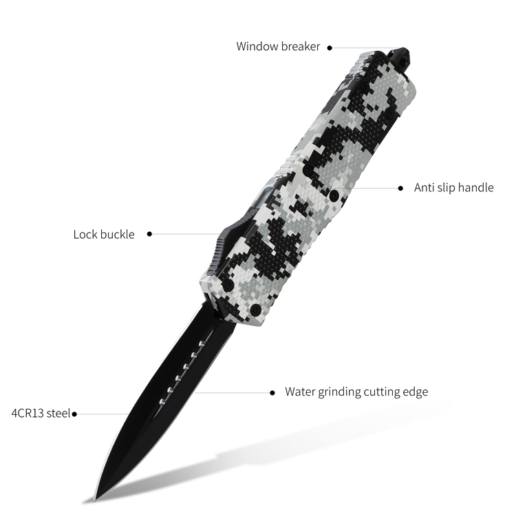 Rescue OTF Knife With Glass Breaker