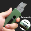 Aluminum & Sandpaper Handle OTF Box Cutter