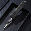 Black Steel Dagger OTF Switchblade Knife