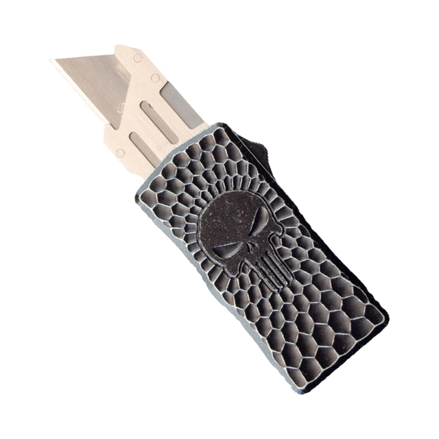Automatic Skully Punisher OTF Box Cutter