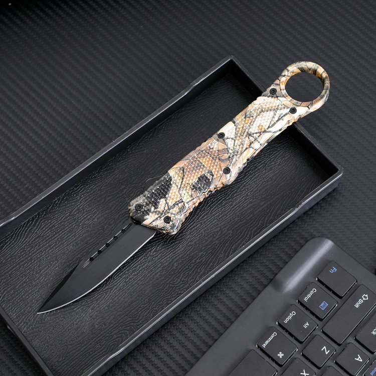 Esigner OTF Knife With Unique Finish